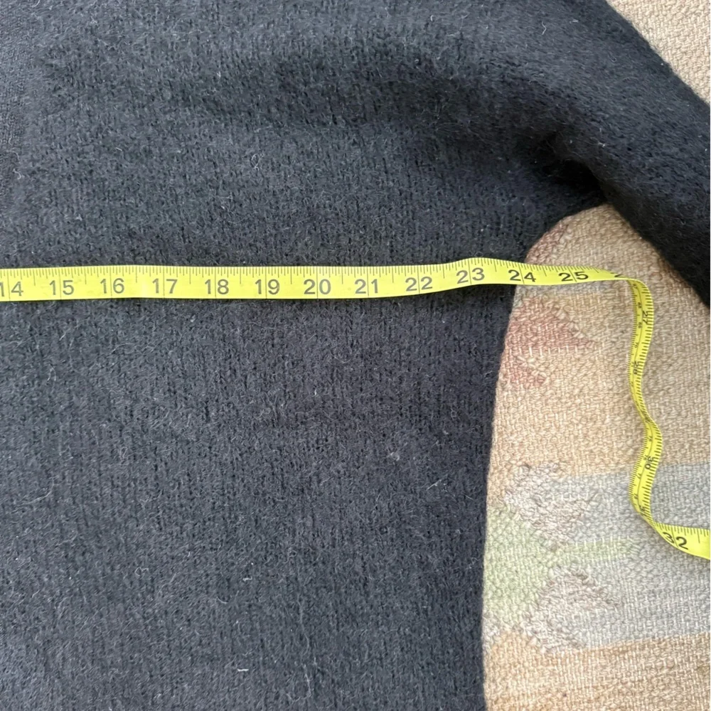 Sezane Mia Jumper Cardigan in Black Size S - Picture 3 of 5